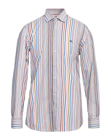 ETRO Striped shirt Light pink 100% Cotton