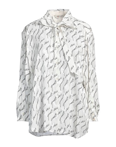 PORTS 1961 Camicie  e bluse fantasia Bianco 100% Seta