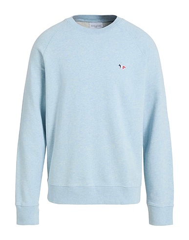 MAISON KITSUNÉ Sweatshirt Sky blue 100% Cotton