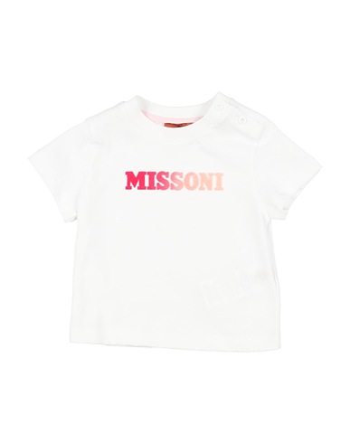 MISSONI KIDS T-shirt Bianco 100% Cotone