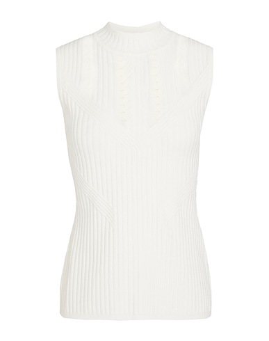 DIANE VON FURSTENBERG Top Off white 83% Viscose, 17% Polyester