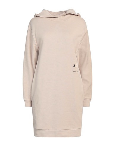 ARMANI EXCHANGE Short dress Beige 100% Cotton