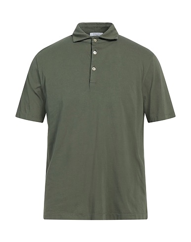BOGLIOLI Polo shirt Military green 100% Cotton
