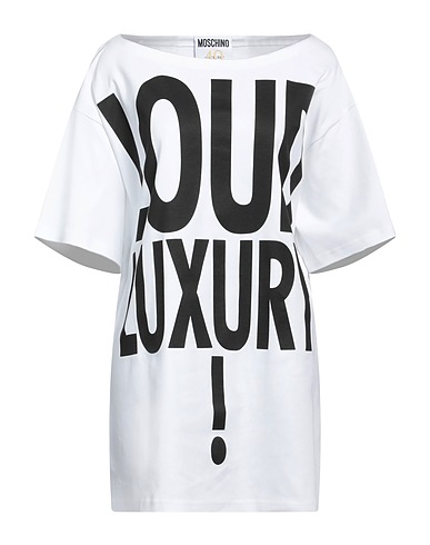 MOSCHINO Oversize-T-Shirt White 100% Cotton