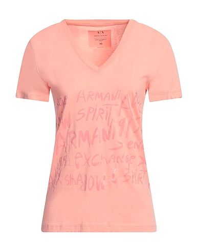ARMANI EXCHANGE T-shirt Pink 100% Cotton