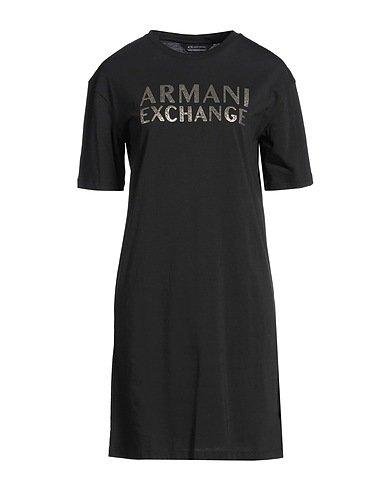 ARMANI EXCHANGE Short dress Black 100% Cotton
