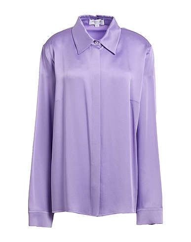 MICHAEL KORS COLLECTION Solid colour shirts & blouses Lilac 61% Viscose, 39% Acetate