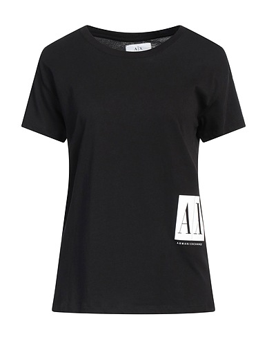 ARMANI EXCHANGE T-shirt Black 100% Cotton