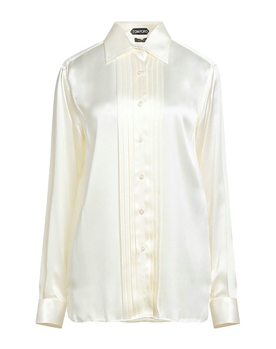 TOM FORD Camicie e bluse in seta Avorio 100% Seta