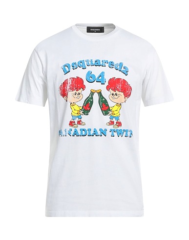 DSQUARED2 T-shirt White 100% Cotton