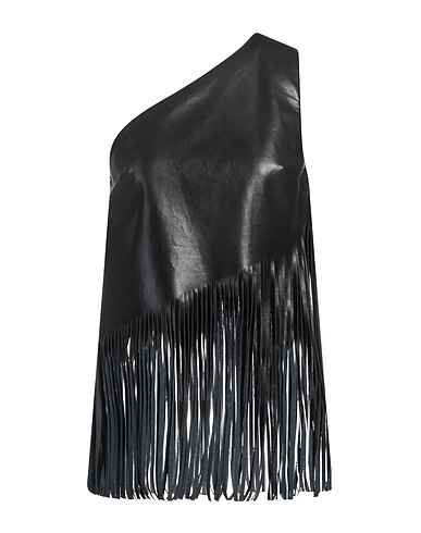 ERIKA CAVALLINI Top Black 50% Protein fibre, 25% Polyurethane, 10% Viscose, 10% Polyester, 5% Other Fibres