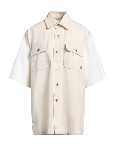 STELLA McCARTNEY Denim shirt Ivory 100% Cotton