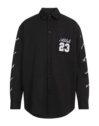 OFF-WHITE™ Camicie Nero 100% Cotone