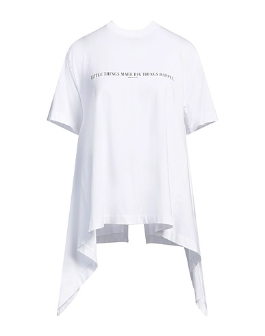 SEMICOUTURE T-shirt White 100% Cotton