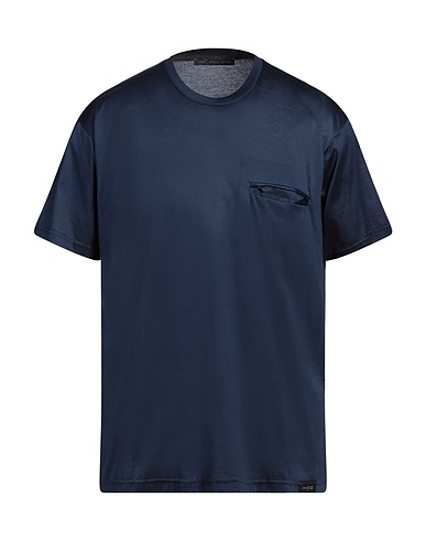 LOW BRAND ベーシックTシャツ ミッドナイトブルー コットン 100%
