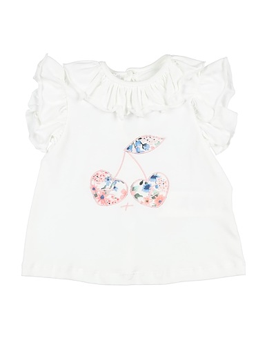 U+É T-shirt White 94% Cotton, 6% Elastane