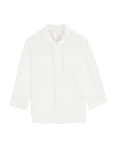 ZIMMERMANN Patterned shirts & blouses White 100% Cotton