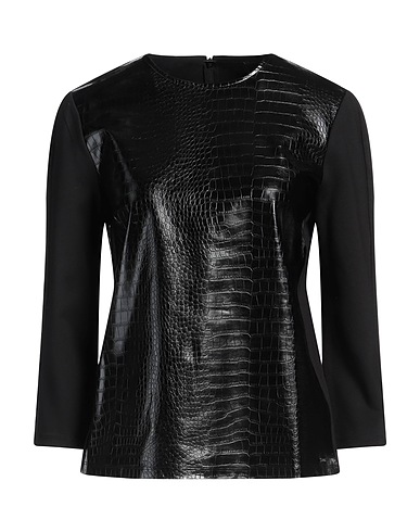 ARMANI EXCHANGE Top Schwarz 61% Viskose, 34% Polyamid, 5% Elastan