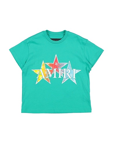 AMIRI T-shirt Emerald green 100% Cotton