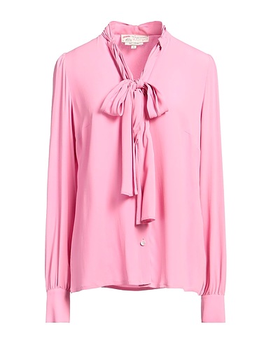 MAISON COMMON Camicie e bluse tinta unita Rosa 62% Acetato, 38% Seta