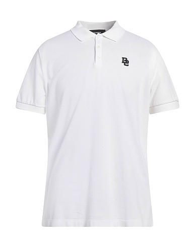 DSQUARED2 Polo shirt White 100% Cotton