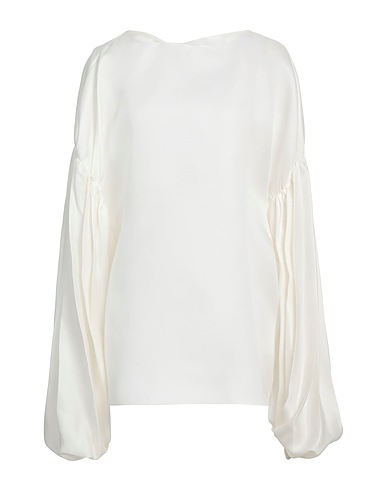 KHAITE Silk top White 100% Silk