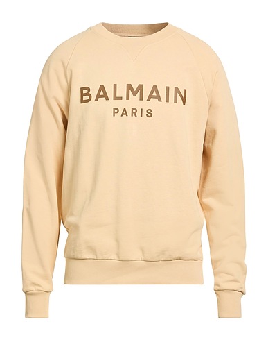 BALMAIN Sweatshirt Beige 100% Cotton