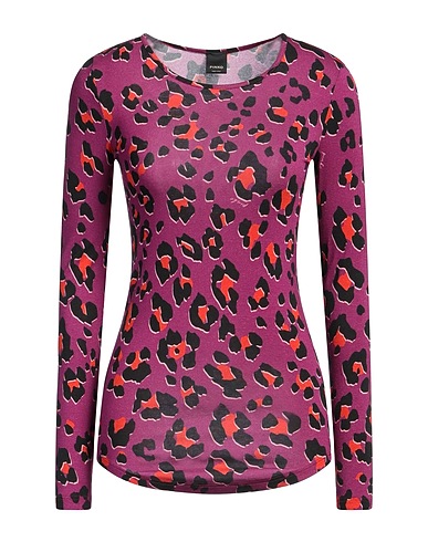 PINKO T-shirt Mauve 80% Viscose, 15% Wool, 5% Elastane