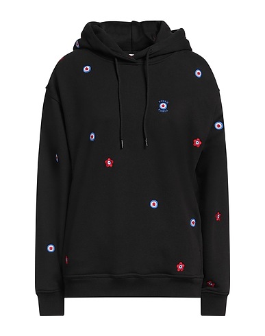 KENZO Hooded sweatshirt Black 100% Cotton, Elastane