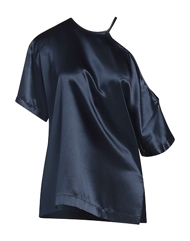 ERIKA CAVALLINI Top Navy 58% Acetate, 42% Viscose