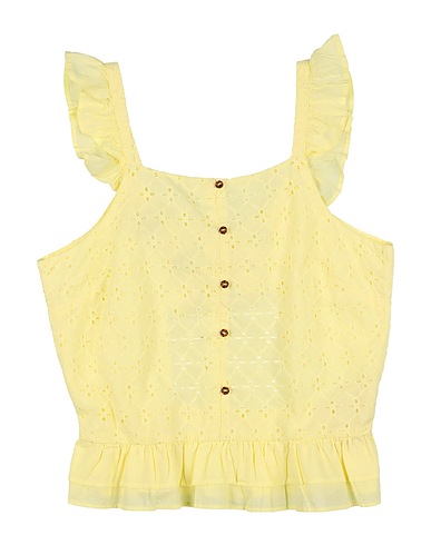 SCOTCH R'BELLE Top Pastel yellow 100% Organic cotton, Cotton