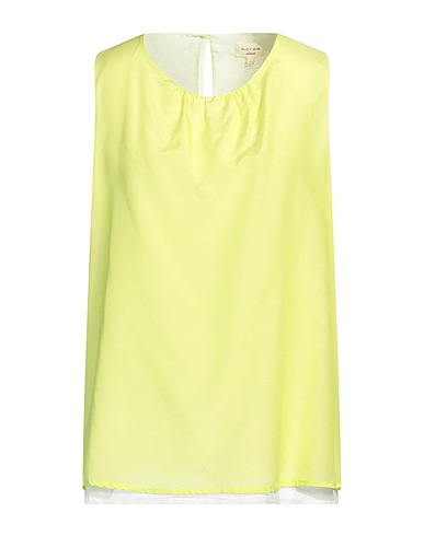BORSA Top Verde lime 70% Cotone, 30% Seta