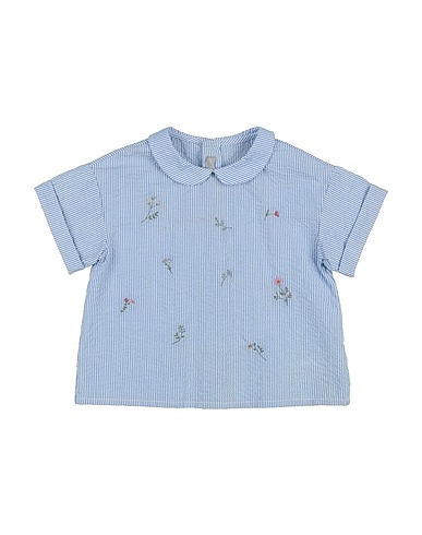 IL GUFO Top Azure 99% Cotton, 1% Elastane