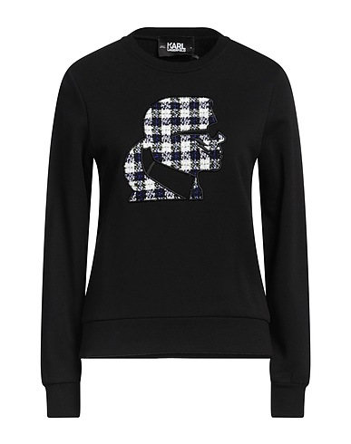 KARL LAGERFELD Sweatshirt Black 100% Cotton