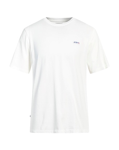 AUTRY Basic T-Shirt BIANCO 100% Cotton