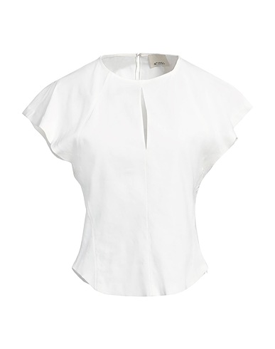 ISABEL MARANT Top Weiß 58% Hanf, 39% Viskose, 3% Elastan