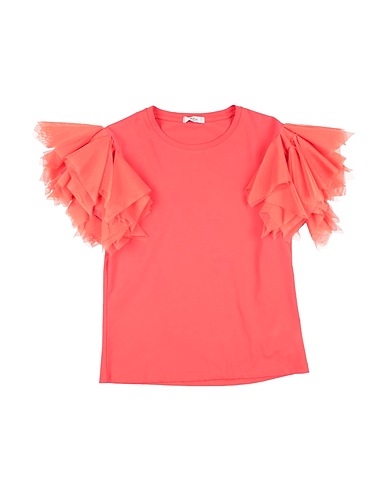 Y-CLÙ T-shirt Coral 94% Cotton, 6% Elastane