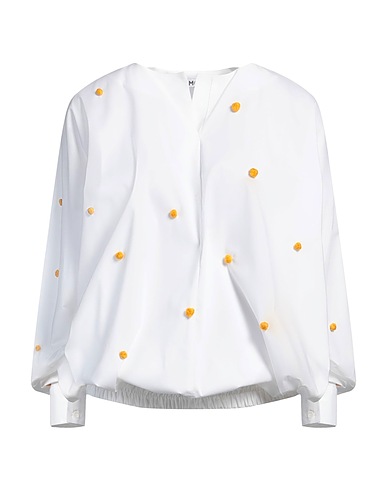 MOSSI Top White 61% Cotton, 34% Polyester, 5% Elastane