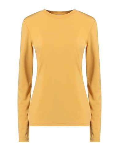 GAUCHERE Basic t-Shirt Μουσταρδί 65% Tencel™, 35% Πολυεστέρας