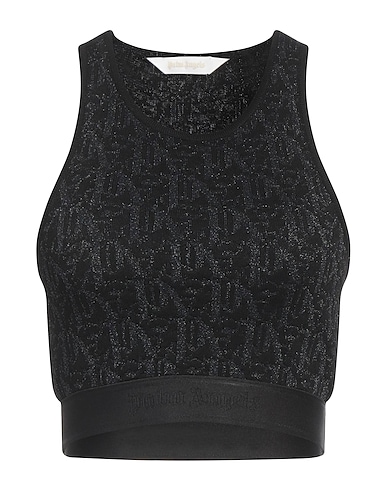 PALM ANGELS Top 88% Viscosa, 11% Poliéster, 1% Poliamida