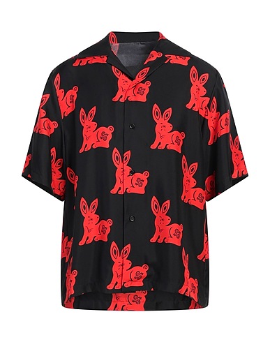 AMIRI Patterned shirt Red 100% Silk