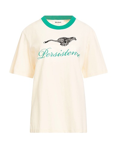 WALES BONNER T-shirt Ivory 100% Organic cotton