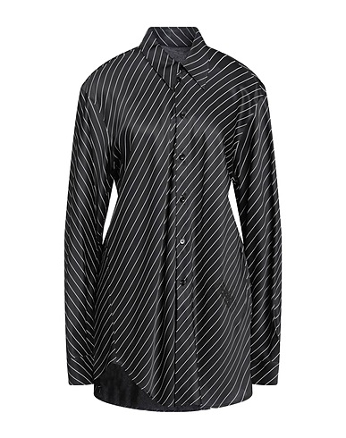 MM6 MAISON MARGIELA Striped shirt Black 100% Viscose