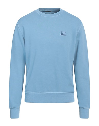 C.P. COMPANY Sweatshirt Pastel blue 100% Cotton