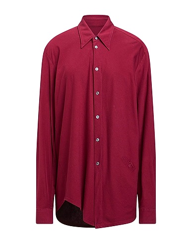 MM6 MAISON MARGIELA 無地シャツ＆ブラウス ブリック コットン 100%