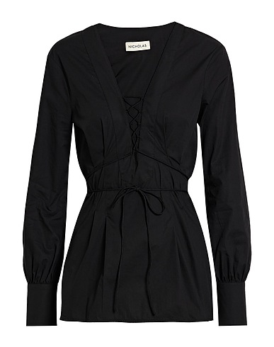 NICHOLAS Top Black 100% Cotton