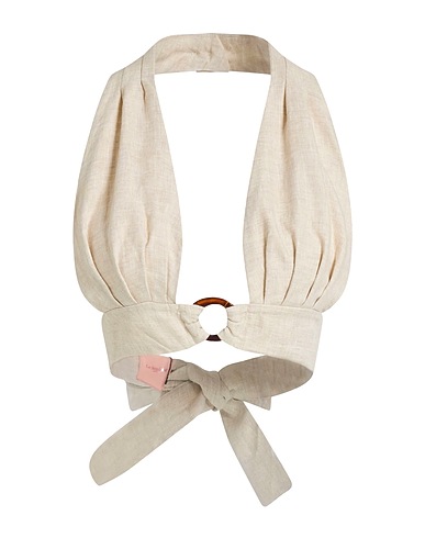 LA SEMAINE Paris Top BEIGE 100% Linen