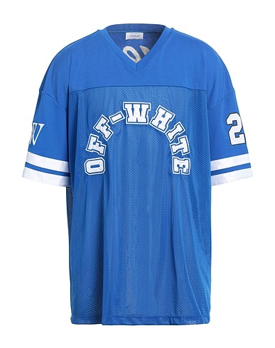 OFF-WHITE™ Oversize-T-Shirt Bright blue 100% Polyester