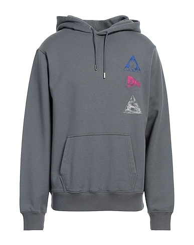 DIOR Hooded track jacket  Grey 100% Cotton