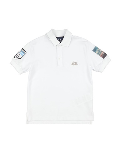 LA MARTINA ポロシャツ ホワイト コットン 100%